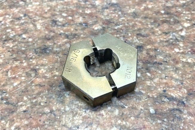Heat treated part at Accu-Grind & Mfg Co Inc in Dayton, Ohio - Precision ground and machined parts manufacturer